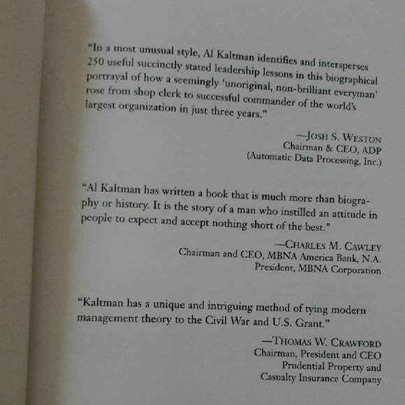 Leadership Lessons from General Ulysses S. Grant Book - Picture 4 of 8